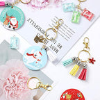 100PCS Gold Swivel Clasps Lanyard Snap Hooks with Key Rings, Key Chain Clip Hooks Lobster Claw Clasps for Keychains Jewelry DIY Crafts - color: Gold