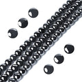 100pcs 8mm Black Hematite Beads Natural Gemstone Beads Round Loose Beads for Jewelry Making - color: Black Hematite, size: 8mm