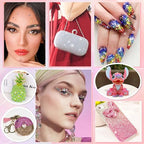Audab Multicolor 4mm AB Rhinestone Kit with 16000pcs, 4pcs B7000 Jewelry Glue, Tools for Bedazzling Crafting, Graduation Cap, Jewelry, Shoes & Nails - size: 4mm