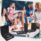 Yinkin 6 Pcs Velvet Jewelry Set Box Jewelry Display Case Earring Ring Bracelet Necklace Gift Box Pearl Necklace Storage Case for Mother's Day Wedding Travel Anniversary(Black) - color: Black