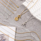 Lemonkey 24 Pack Necklace Chains Bulk,Gold and Silver Plated DIY Cable Link Chains for Jewelry Making 24 Inches - color: Gold and Silver, size: 24inch
