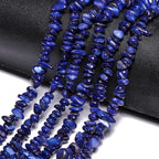 Chip Shell, 260pcs 5-8mm Irregular Shell Beads with Holes, Royal Blue Shell & Lapis Lazuli Like Chip Beads for Jewelry Making - color: Blue