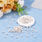 FASHEWELRY 500Pcs White Golden Letter Beads 4.5mm Square Alphabet Beads Acrylic Cube Letter C Beads for Friendship Bracelet Necklace Keychains Jewelry Making - color: Letter C