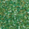 4mm Frosted Glass Seed Beads Bulk, 1000pcs Small Round Glass Bead Matte Loose Spacer Beads for Beading, Friendship Bracelet, Pendants, Key Chains, Necklaces, Hairpins, Green - color: Green