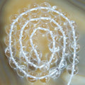 AD Beads Natural Smooth & Faceted Clear Quartz Gemstone Round Loose Beads 15.5" 4mm 6mm 8mm 10mm 12mm 14mm (10mm, Smooth) - color: Smooth, size: 10mm