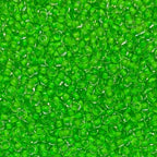 Czech 8/0 Silver Lined Glass Seed Beads 20 Grams 800 Pcs Multi Colors (Neon Green) - color: Neon Green