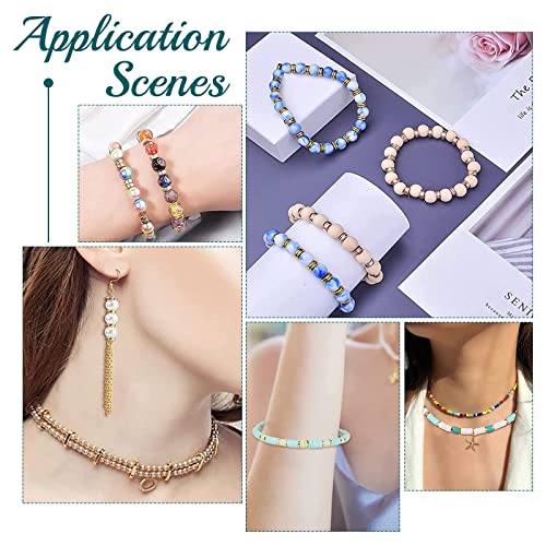 PH PandaHall 150pcs 6mm 18K Gold Plated Beads Flat Heishi Spacer Beads Disc Loose Bead Brass Flat Round Metal Bead for Summer Stackable Bracelet Necklace Jewelry Making - size: 6mm