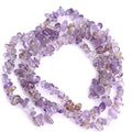 GEM-Inside Ametrine Chips Natural 7-8MM Gemstone for Bracelet Necklace Jewelry Making Crafts Design Wholesale Loose Beads 34" - color: Ametrine