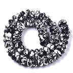 Cheriswelry 10pcs 14mm Black Synthetic Turquoise Rondelle Stone Beads Smooth Gemstone Loose Spacer Beads Charms Earring Bracelet Necklace Connector Beads for DIY Craft Jewelry Making - color: Black Synthetic Turquoise