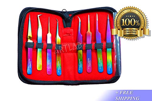 New! Jewelry Nipper Repair Hand Tool Tweezers Diy- 8pcs Set (Cynamed)