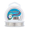BENECREAT 21 Gauge Craft Jewelry Silver Copper Wire 65 Feet Tarnish Resistant for Wrapping Pendant, Beading and Jewelry Making Supplies - color: Silver, size: 21-Gauge(65-Feet/22-Yard)