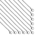 30 Pack Necklace Chains 2mm Stainless Steel Link Cable Chain Necklace Bulk for DIY Jewelry Making Supplies (16 Inches) - color: 16 Inches