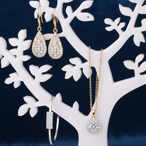 Tree Shape Jewelry Stand Mold, Silicone Resin Earring Holder Epoxy Casting Display Necklace Organizer Hanger Rack Mould for DIY Art Crafts, Handcraft Making, Bracelets Storage, Home Decoration Gift