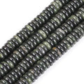JOE FOREMAN 2x6mm Natural Green Canada Jadeite Jade Semi-Gemstone Heishi Disc Rondelle Spacer Beads for Jewelry Making Full 15" Strand Energy Stone Healing Power - color: Green Canada Jadeite Jade