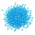 BEEFLYING 632Pcs 10MM Round Acrylic Letter Beads, Sky Blue - color: Sky Blue