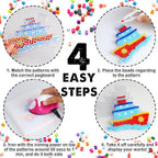 FUNZBO 13200 5mm Fuse Beads Kit - Fuse Beads Set with 20 pcs Special Shaped Pegboards, Home School Arts and Crafts Supplies for Kids, Birthday Gifts for Girls and Boys Age 5+ Years Old - size: 13200 pcs with Pegboards