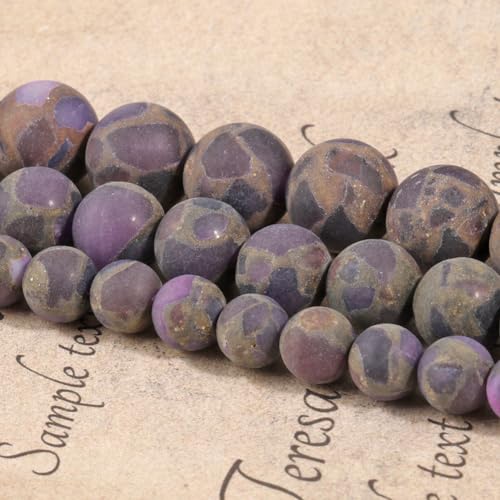 Matte Cloisonne Jasper Beads 10mm 35 Pcs Stone Beads for Jewelry Making Large Beads Bracelet Keychain Loose Round Smooth Gemstone Beads Necklace Earrings DIY Arts and Crafts Natural Stone Beads ﻿ - color: Matte Cloisonne Jasper, size: 10mm