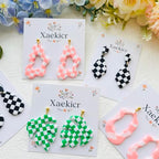 Organic Polymer Clay Cutters Set – Molds, Clay Cutters for Polymer Clay, Clay Earring Tools - color: H color