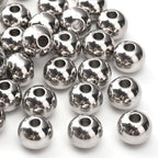 304 Stainless Steel Round Beads 10mm 36pcs Spacer Beads for Jewelry DIY Making and Repairing - size: 10.0mm