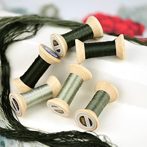 Natural 100% Mulberry Handmade Embroidery Silk Thread Silk Floss (32) - color: 32