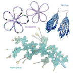 11200pcs Glass Seed Beads for DIY Crafting Bracelet Necklace Embroidery Jewelry Making Supplies (3mm, 400pcs/Color, 28 Colors, Blue Scheme) - color: Blue