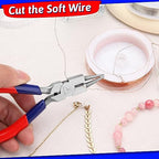 Round Nose Pliers With Cutter - Jewelry Making Tools, Micro Miniature Pliers For Wire Wrapping, Beading And Crafts - style: Round Nose Pliers With Cutter
