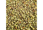 Miyuki Seed Bead 11/0 APX. 22 - g OP. Chartreuse Picasso Japanese Glass Seed Beads - color: Chartreuse Picasso