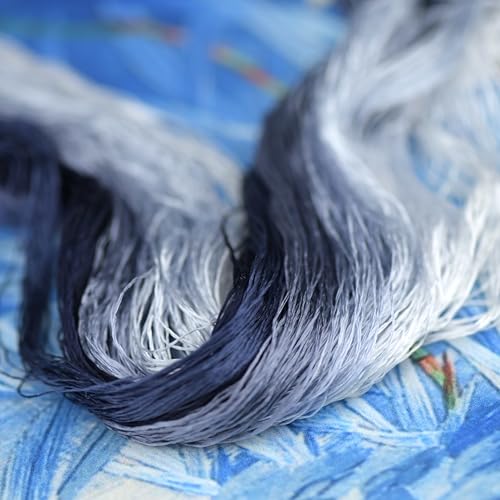 Natural 100% Mulberry Handmade Embroidery Silk Thread Silk Floss (22) - color: 22