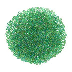 uxcell 2000 Pcs Glass Seed Beads Bulk, 1.5mm Mini Glass Bugle Beads for DIY Earrings, Necklaces, Bracelets, Jewelry Making, Dark Green - color: Dark Green, size: 1.5mm