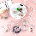 GSXRB Thicken PVC Anti Tarnish Jewelry Bags,Jewelry Bags Clear Plastic.Rectangular Jewelry Pouch for Necklace (2.36 * 9IN) - size: 2.36 * 9IN
