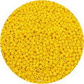 2200pcs Glass Seed Beads Bulk, 4mm 6/0 Pony Beads Bulk for Jewelry Making Mini Spacer Beads Loose Beads Craft Small Glass Seed Beads for DIY Bracelet Wrist (Bright Yellow) - color: Bright Yellow