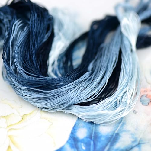 Mulberry Silk Floss Embroidery Thread Floss-Cross Stitch Threads China Silk Woven Jewelry Threads DIY Sewing Kits (13) - color: 13