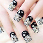 Fashewelry 2600pcs 7 Size Glass Pointed Back Rhinestone with Golden Back 1mm/2mm/3mm/4mm/5mm/6mm/8mm Crystal Faceted Diamond Loose Stone Clear Round Rhinestone Cabochons for Nail Art Replacing Jewelry - color: Clear, Golden Back, size: 1mm/2mm/3mm/4mm/5mm
