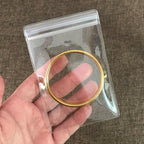 50Pcs Anti Tarnish Jewelry Bags Clear Pvc Jewelry Storage Pouches with Zipper Plastic Packing for Earrings (Pvc Jewelry Bags Large 3.15x4.73 in) - color: 50Pcs Pvc Jewelry Bags Large 3.15x4.73 in