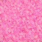 4mm Frosted Glass Seed Beads Bulk, 1000pcs Small Round Glass Bead Matte Loose Spacer Beads for Beading, Friendship Bracelet, Pendants, Key Chains, Necklaces, Hairpins, Pink Purple - color: Pink Purple