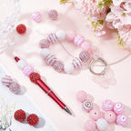 SUNNYCLUE 36Pcs Rhinestone Bead 20mm Red Resin Chunky Bubblegum Chunky Beads Bulk Diamond Disco Ball Rhinestone Spacers for Jewelry Making DIY Bracelet Necklace Pen Supplies - color: 36pcs 20mm Red Rhinestone Beads