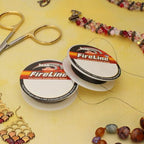 The Beadsmith Fireline by Berkley – Micro-Fused Braided Thread – 6lb. Test, .006”/.15mm Diameter, 15 Yard Spool, Smoke Grey – Super Strong Stringing Material for Jewelry Making and Bead Weaving - color: Smoke Grey, size: 6lb, .006”, 15 Yard