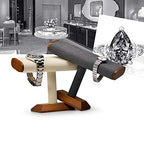 Watch Display Stand Solid Wood Bracelet Watch Organizer T-bar Jewelry Display - color: WHITE T SHAPE DISPLAY