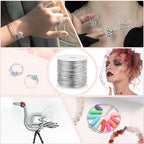 cridoz 18 Gauge Stainless Steel Wire for Jewelry Making, 1mm Baling Wire for Wrapping, Craft and Jewelry Making - size: 18 Gauge