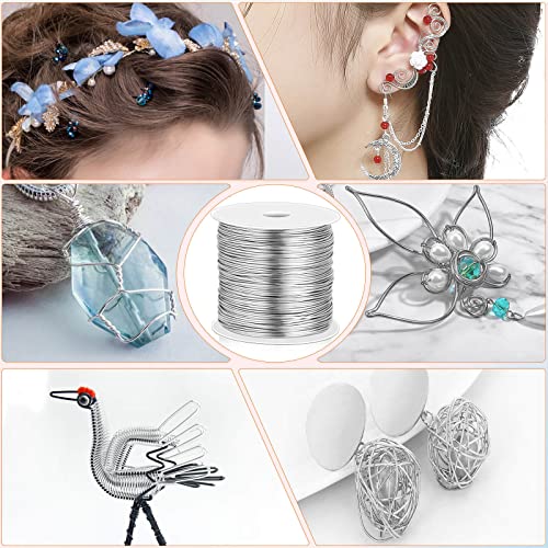 cridoz 20 Gauge Stainless Steel Wire for Jewelry Making, Baling Wire for Craft and Jewelry Making - size: 20 Gauge