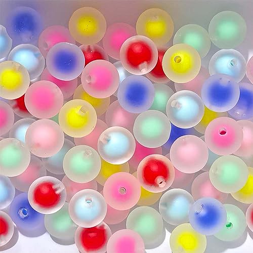 Mixed Lots Acrylic Candy Bead DIY Beading Hairband Bracelets Necklace Craft Embelishment (Mixed Colors-Candy) - color: Mixed Colors-Candy