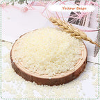 5000pcs 3mm 8/0 Yellow Beige Glass Round Craft Beads with Tweezers - color: Yellow Beige, size: 3mm