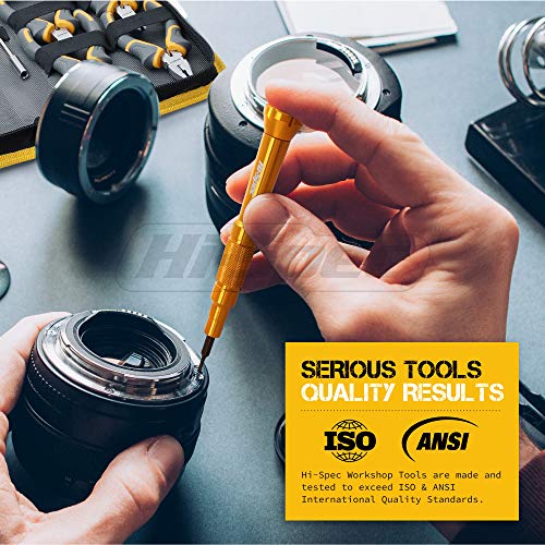 Hi-Spec 32pc Electronics Repair & Opening Tool Kit Set for Laptops, Phones, Devices, Computer & Gaming Accessories. Precision Small Screwdrivers with Pentalobe Bits for iPhones & MacBooks - size: 32pcs
