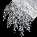 qiipii 620PCS 6mm Transparent Clear Resin Rhinestones Flatback Jelly Resin Stones Bulk SS30 Diamonds Gems Charms Supplies for Nails Face Eyes Makeup Body Tumblers Mugs Bottles DIY Crafts Shoes Clothes - color: Transparent, size: 6mm Bulk