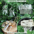 YATOJUZI 1.5LB Clear Quartz Crystal Points Bulk Natural Irregular Polished Stones Wands Gemstones Wholesale Reiki Energy Balancing Crystals Stone for DIY Handmade Meditation Divination 0.39"-1.18" - color: 0.39"-1.18”, size: 1.5 Pound