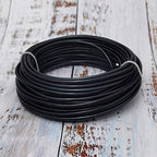 INSPIRELLE 9 Gauge 42 Feet Black Aluminum Craft Wire Bendable Metal Wire for Jewelry Craft Making - color: Black, size: 9 Guage (3.0mm)
