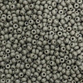 Czech 8/0 Glass Seed Beads 20 Grams 800 Pcs (Gray) - color: Gray