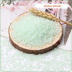 10000pcs 2mm 12/0 Glass Seed Beads - White, Green - Round - Craft Bead - DIY Jewelry Making - color: Green White, size: 2mm