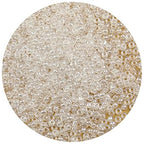 Bala&Fillic Crystal Pearl Color 4mm Seed Beads About 1200pcs/100Grams in Bag, 6/0 Glass Craft Beads for Making Bracelet and Necklace (Crystal Pearl) - color: Crystal Pearl -4mm
