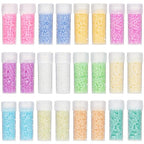 SUNNYCLUE 120G Glass Seed Bead 12/0 Bracelet Seed Beads Mini Glass Bead Small Pony Beads 2mm Glass Seed Beads Loose Spacer Beads for Jewelry Making DIY Earrings Friendship Bracelets Necklace Supplies - color: Mixed Color 5
